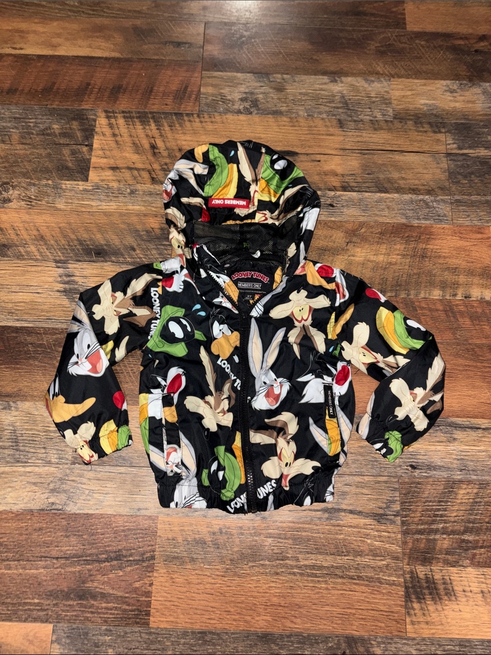 Members Only x Looney Tunes Kids Mash-Up Windbreaker